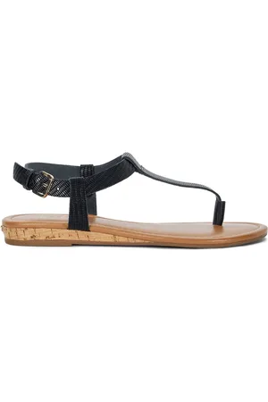 Dune Slim Tryk Lari Kilehæle Toe Post Sandaler