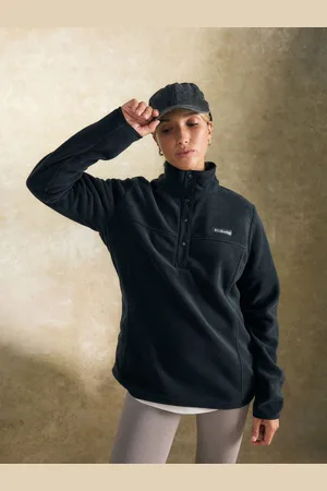 Columbia Benton Springs Half Snap Pullover Fleece til kvinderMiddel