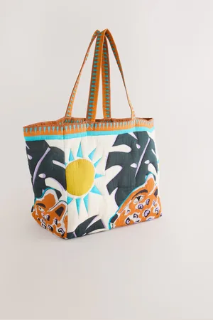 Next 100% Cotton Printed Shoulder BagEn