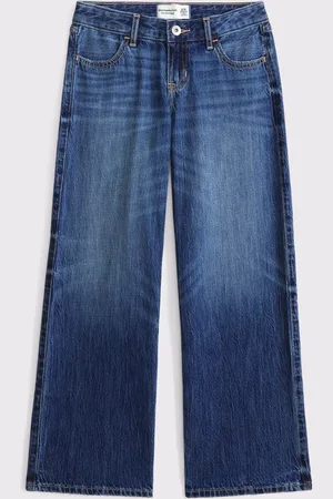 Abercrombie & Fitch Medium Update Clean Baggy Black Jeans166168cm