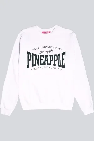 Pineapple Sweatshirt med logo til kvinderM