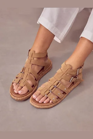 Next Forever Comfort Gladiatorsandaler i læder