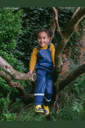 Muddy Puddles Rainy Day Waterproof Dungarees4 - 5 år (104 - 110cm)