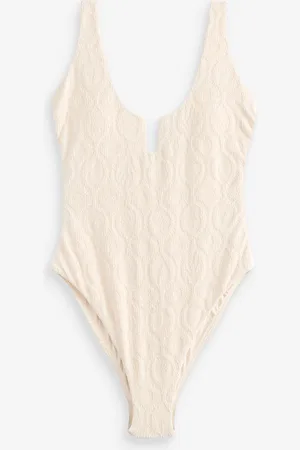 Next Scoop Trim Tummy Control Swimsuit46 Høj