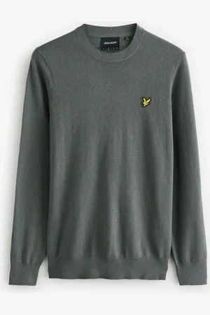 Lyle & Scott Cotton Merino Rund hals TrøjeXL
