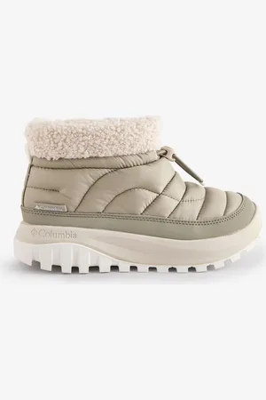 Columbia Grøn Snowtrot Low Quilted Snow Støvler