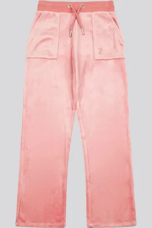 Juicy Couture Girls Tonal Wide Leg Joggers7 - 8 år (122 - 128cm)