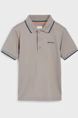 Paul Smith Boys Short Sleeve Signature 100% Cotton Polo Shirt5 - 6 år (110 - 116cm)