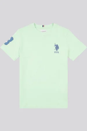 U.S. Polo Assn. U. S. Polo Assn. Drenge Player 3 100% bomuld T-shirt166168cm