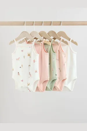 Next Baby 100% bomuldsveste 5 pakke6268cm
