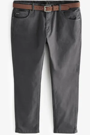 Next Slim Fit Smart Belted Printed Stretch Chinos40B x 31L (UK 40 R)