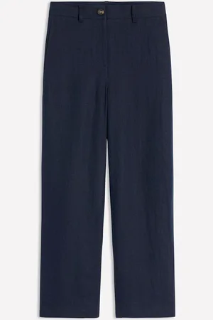Boden Westbourne Crop Linen 100% Cotton Trousers44