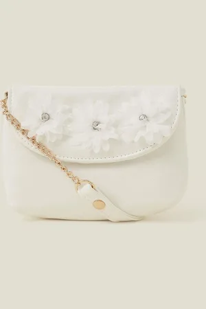 Accessorize Girls Diamante Corsage Flower Bagen