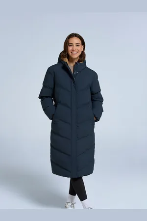 Animale Womens Cocoon Teddystof Foret Polstrede frakker48