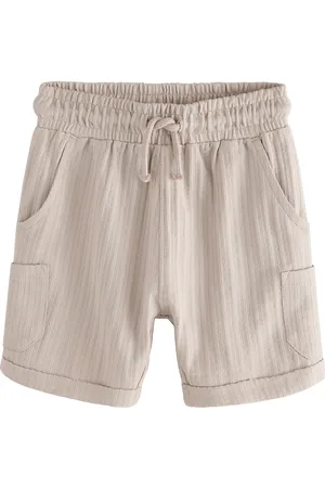 Next 100% Bomuld letvægts teksturerede jerseyshorts (3mdr.-7år)9298cm