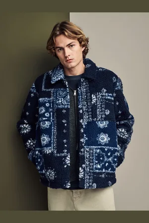 Next Printed Fleece ShacketXXL