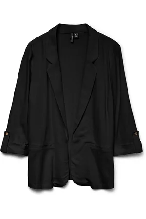 VERO MODA Hør Blend 3/4 Sleeve BlazerL 12