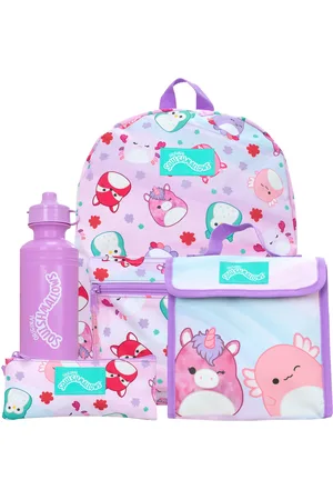 Character Squishmallows 4 Pc Rygsæk SætEn