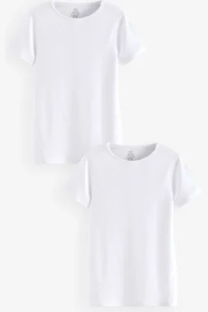 Next Kind to Skin T-Shirts 2 Pack (9mths-12yrs)3 - 4 år (98 - 104cm)