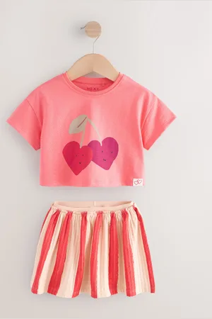 Next Short Sleeve Skirt Set (3mths-7yrs)104110cm