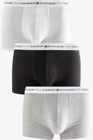 Tommy Hilfiger Blå Signature Det essentielle Trunks 3 PakkeL