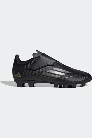 adidas Kids F50 Club Hook-and-Loop Flexible-Ground Boots