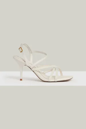 Reiss Elise Leather Beaded-Strap Stiletto Sandalseu37