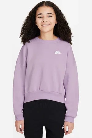 Nike Club Fleece Boxy Sweatshirt med rund hals152158cm
