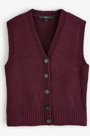 Next Button Front Strikket Tank Topxlarge