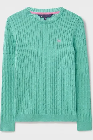 J.Crew Heritage Cable Crew Neck Jumper36