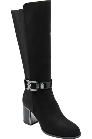 Lotus Knee High Leg Boots