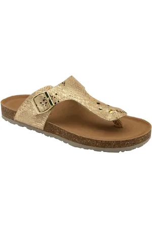 Dunlop Leather Toe-Post Sandalseu37