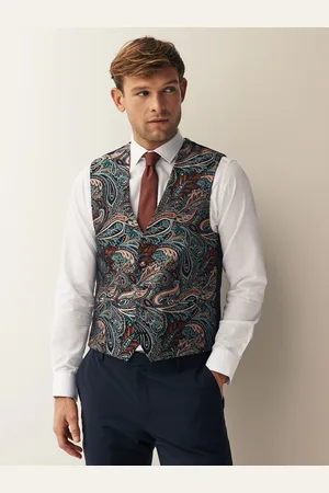 Next Regular Fit Occasion WaistcoatL
