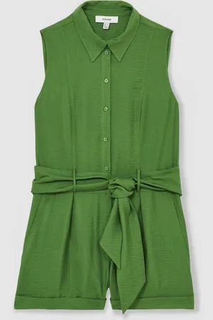 Reiss Millie Belted Beach Cover-Up Playsuit34