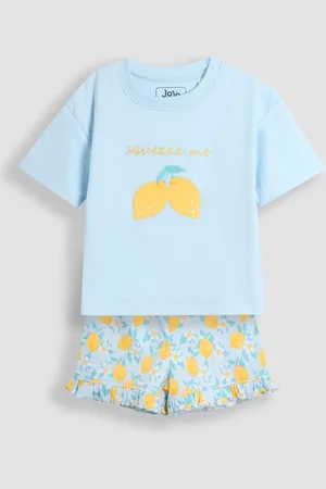 JoJo Maman Bébé Fruit Printed Jersey Pyjamas8086cm