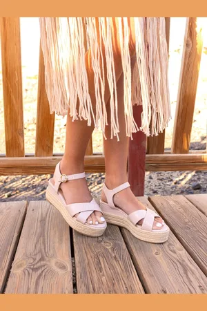 Novo BOWEN Mid Espadrille Wedge Sandalseu38