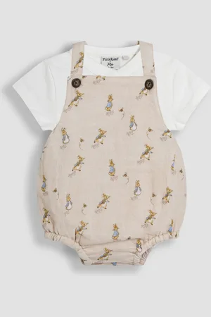 JoJo Maman Bébé Peter Rabbit Embroidered Sun Hat8692cm
