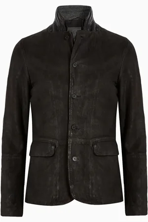 AllSaints AllSaints Survey Leather BlazerS
