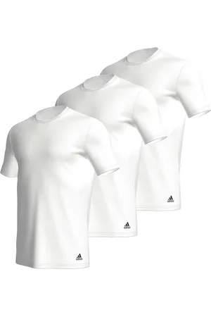 adidas Crew Neck 100% Cotton T-Shirts 3 Packsmall
