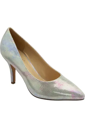 Lotus Stiletto-Heel Court Shoes