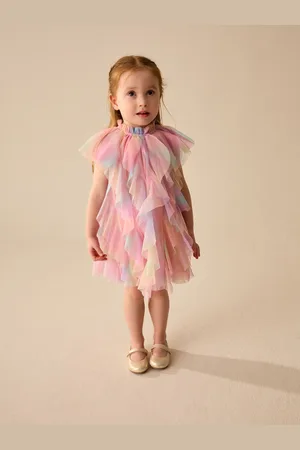 Next Ærmeløs Mesh Festkjoler (3mdr.-7år)104110cm