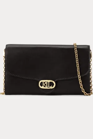 Ralph Lauren Adair Crossbody-taske i læderEn