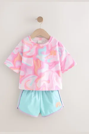 Next 100% bomuldstop og shortssæt (3mdr.-7år)6874cm