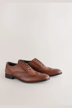 Next Oxford Brogue sko i læder
