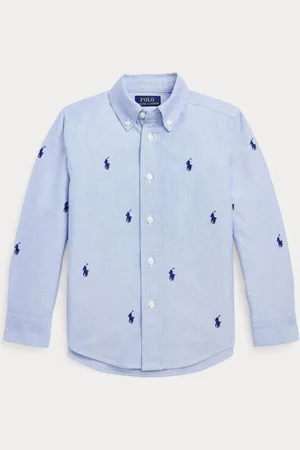 Ralph Lauren Boy Polo Pony 100% Cotton Oxford Shirt10 år (140cm)