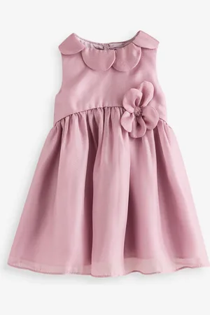 Monsoon Baby Petal Collar Party Dress8692cm