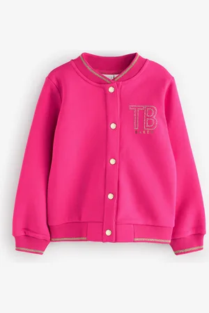 Ted Baker Pink Wicked Foil Branded Bomber Jacket116122cm
