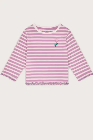 Monsoon 100% Cotton Tulip Stripe Top110116cm