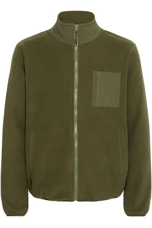 Blend Zip Through Funnel Neck Fleecelarge