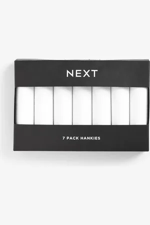 Next 100% Bomuldslommetørklæder Seven PakkeEN